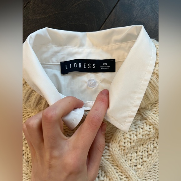 Lioness cropped sweater - Picture 5 of 7